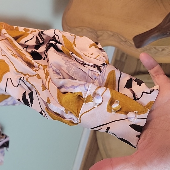 For Love & Lemons puff sleeve mini dress - Picture 3 of 5